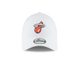 New Era Miami HEAT Mashup White Logo Dad Hat - 1