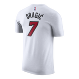 Goran Dragic Nike Miami HEAT Youth Name & Number Tee White - 2