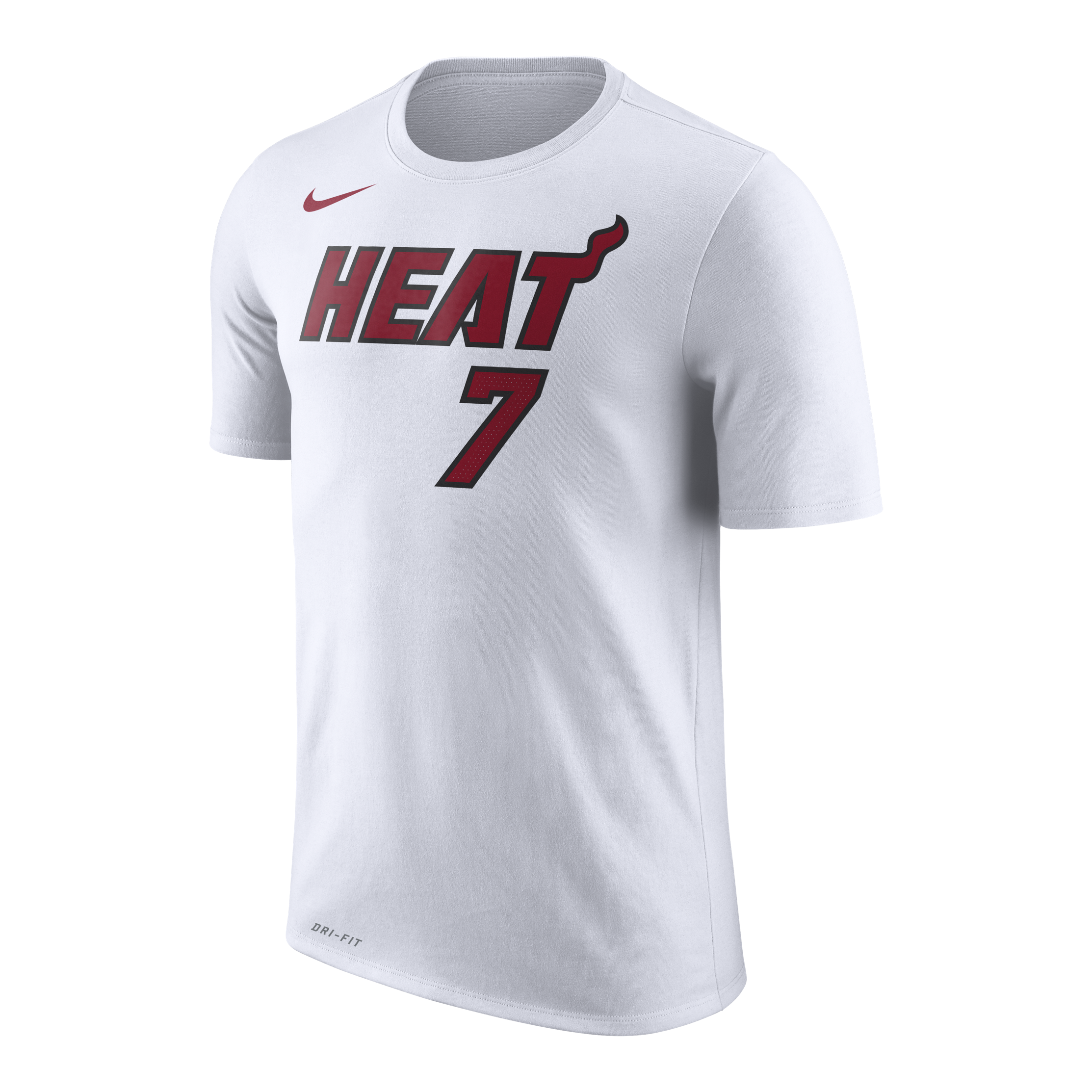 Goran Dragic Nike Miami HEAT Youth Name Number Tee White Miami