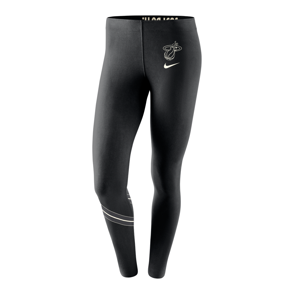 Nike Miami HEAT Ladies Black & White Leg-A-See Pants W. PANTSP NIKE    - featured image