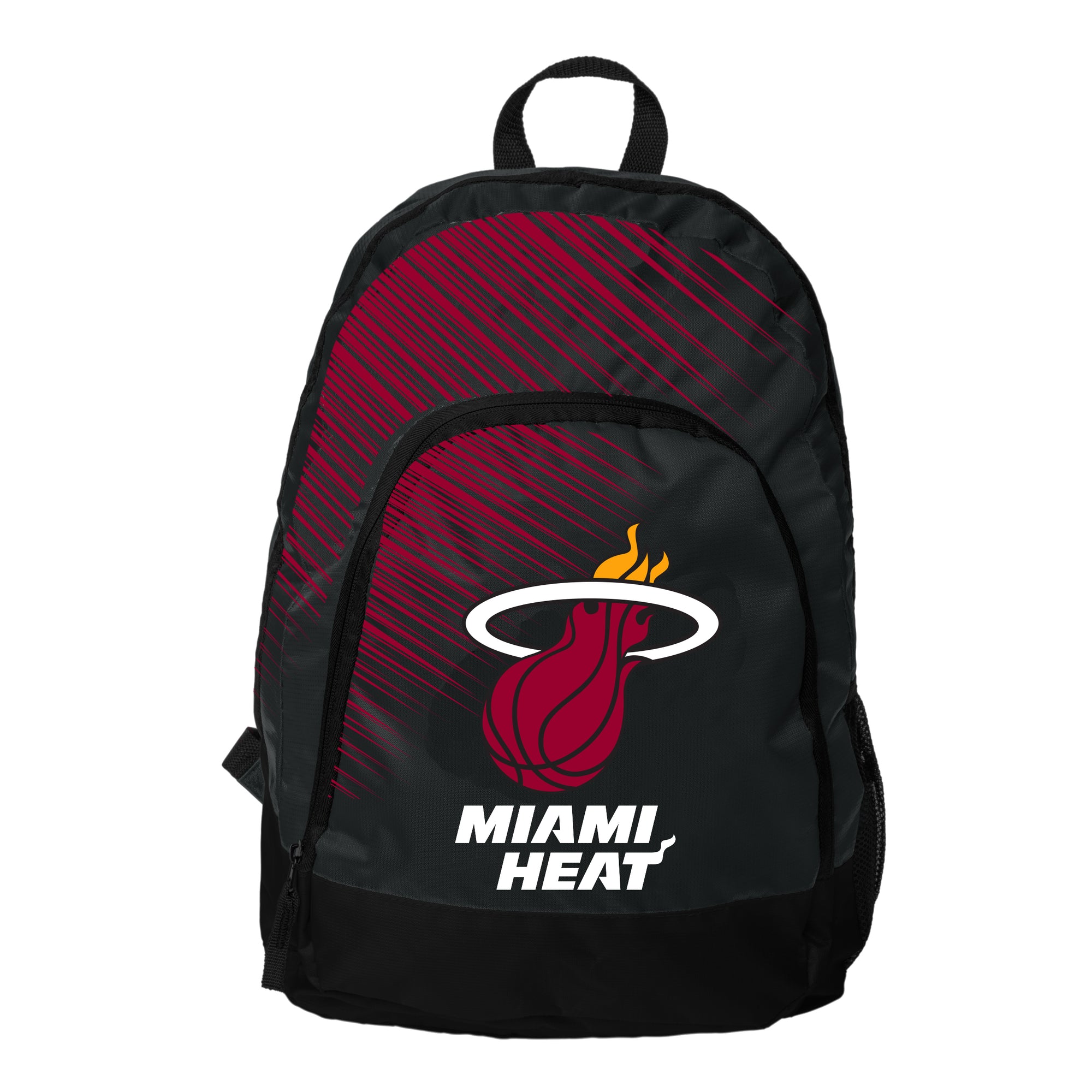Forever Collectibles Miami HEAT Static Print Backpack Bags Forever Collectibles