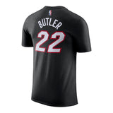 Jimmy Butler Nike Icon Black Name & Number Tee - 2