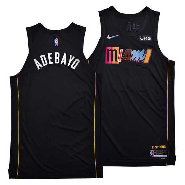 Bam Adebayo Nike Miami HEAT Mashup Swingman Jersey - Custom Number Sty