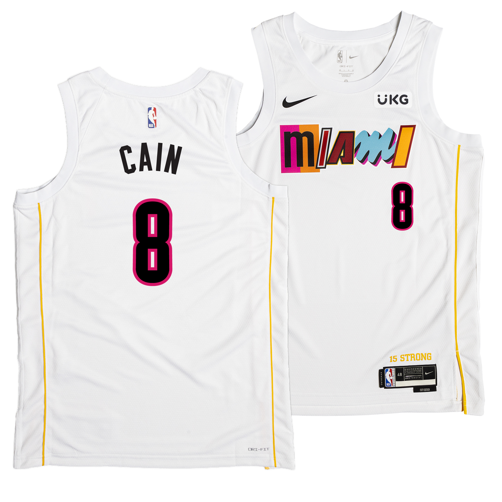 Jamal Cain Nike Miami Mashup Vol. 2 Swingman Jersey - Player's Choice MENS JERSEYS NIKE    - featured image
