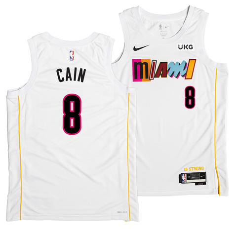 Jamal Cain Nike Miami Mashup Vol. 2 Swingman Jersey - Player's Choice
