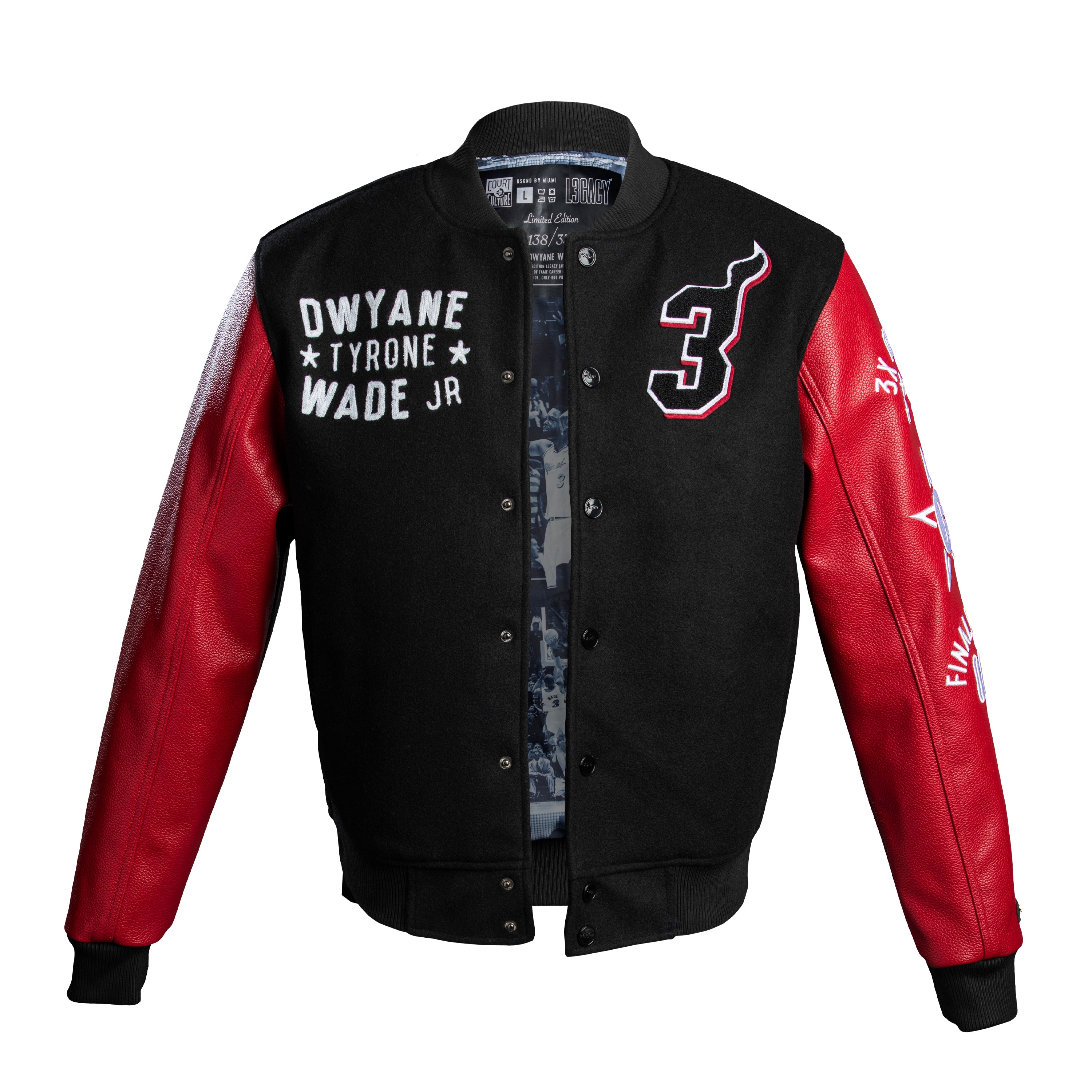 Team Motorcycle Men's Premium Varsity Letterman Jacket
