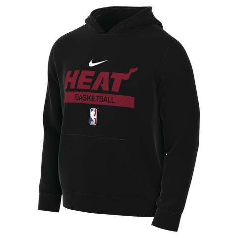 Nike Miami HEAT 2022/23 On-Court Pullover Hoodie