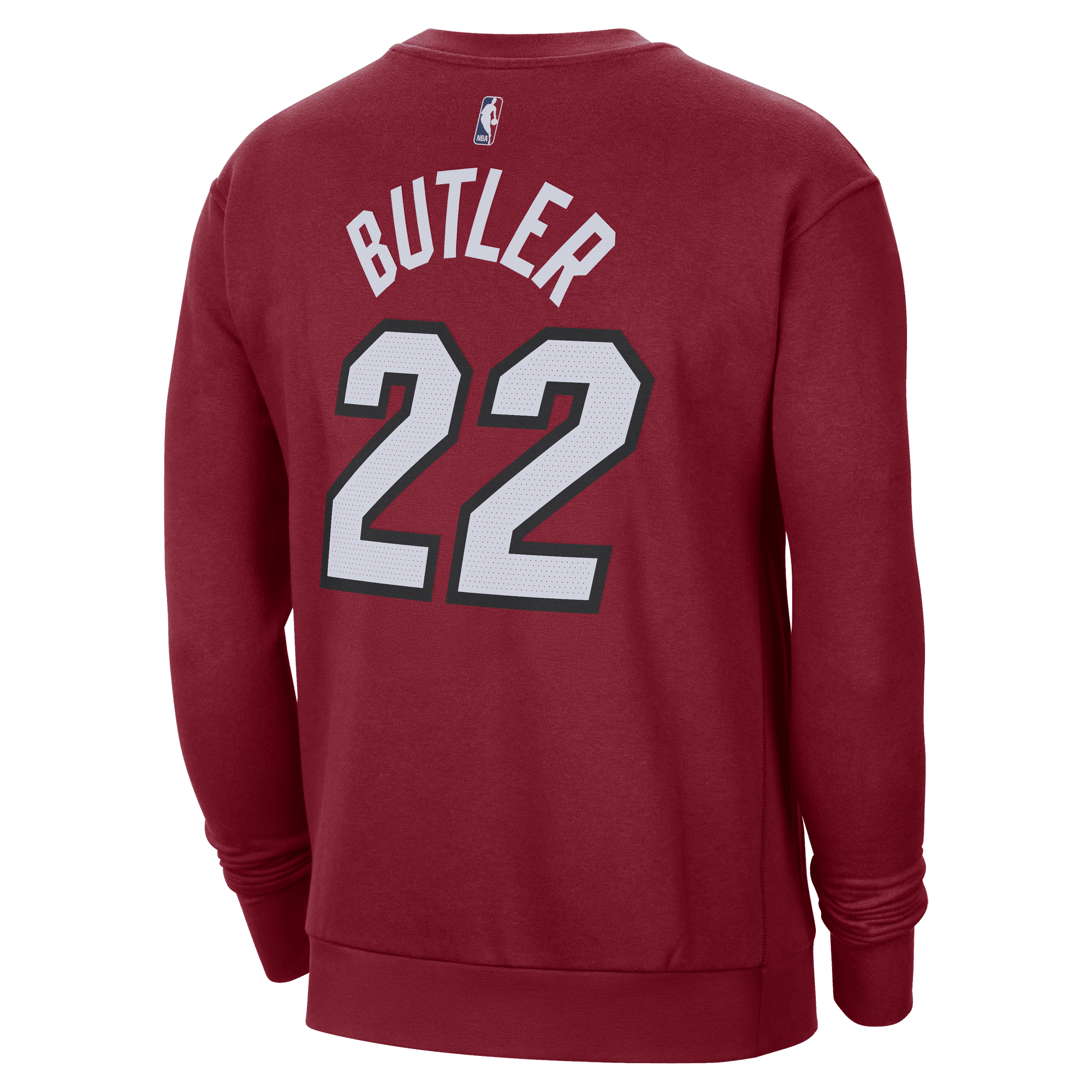 Jimmy Butler Jordan Brand Statement Red Name Number Crewneck