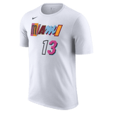 Bam Adebayo Nike Miami Mashup Vol. 2 Name & Number Tee - 1