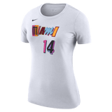 Tyler Herro Nike Miami Mashup Vol. 2 Name & Number Women's Tee - 1