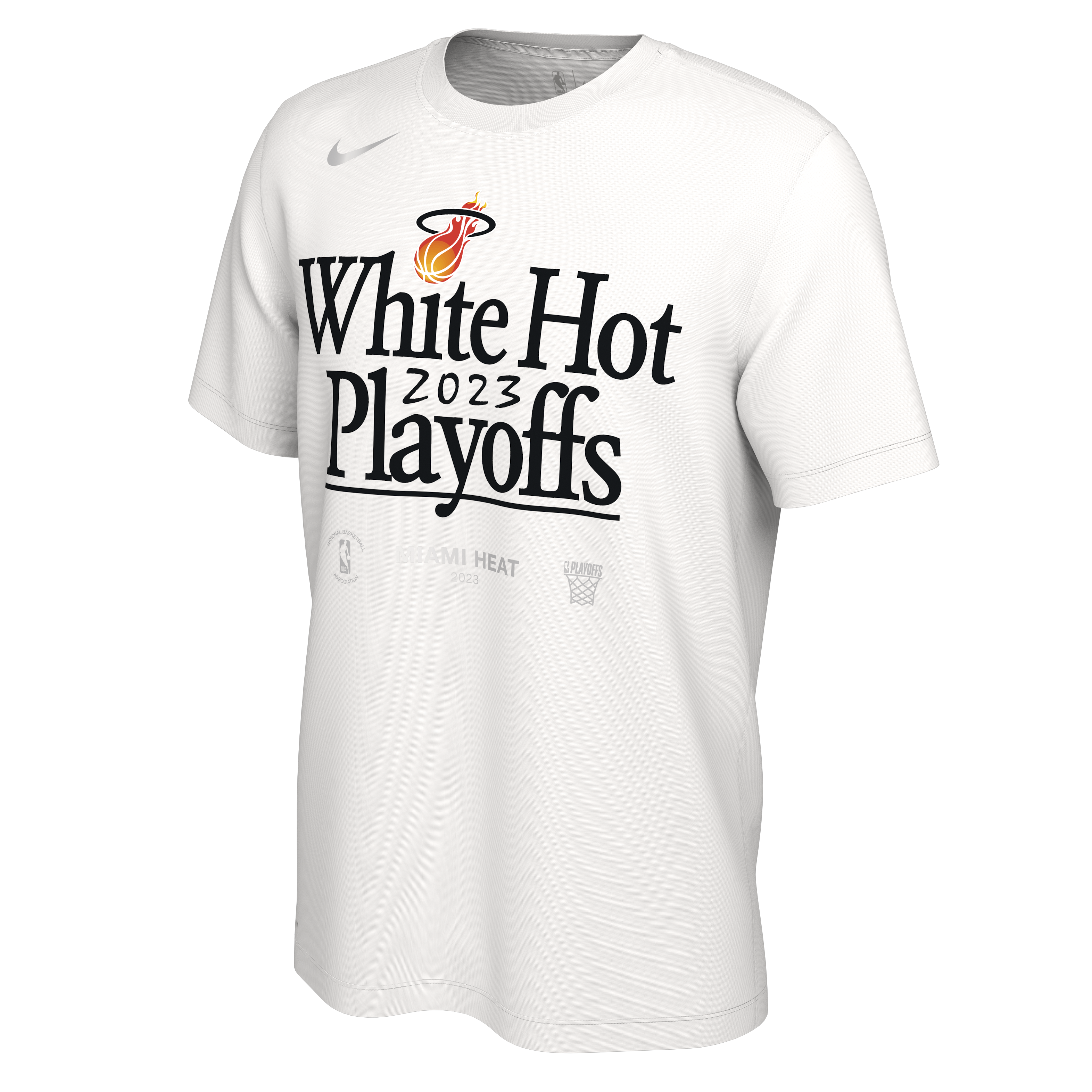 White Hot Let's Go Heat 2022 Playoffs Shirt Miami Heat 15 Kennel