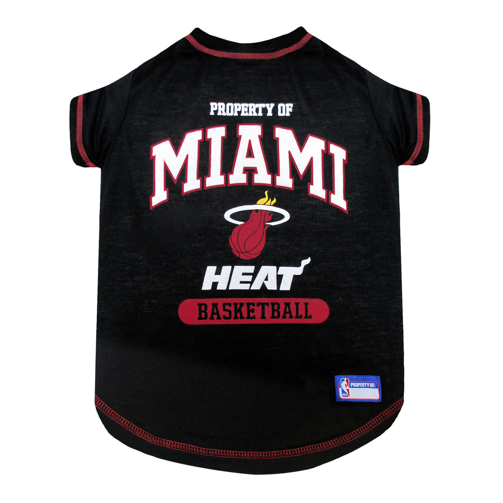 Miami HEAT Pets First Black Tee NOV. MISC.Z PETS FIRST INC    - featured image