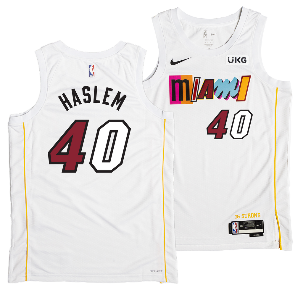 Udonis Haslem Nike Miami Mashup Vol. 2 Youth Swingman Jersey - Player's Choice KIDS JERSEY OUTERSTUFF    - featured image