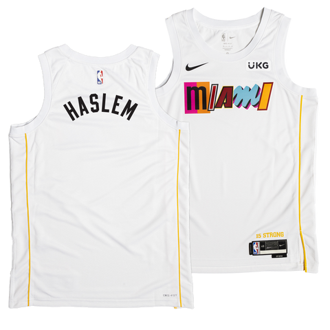Udonis Haslem Nike Miami Mashup Vol. 2 Youth Swingman Jersey - Custom Number Style