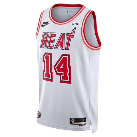 Men's Fanatics Branded Tyler Herro Red Miami Heat 2020/21 Fast Break Replica Jersey - Statement Edition