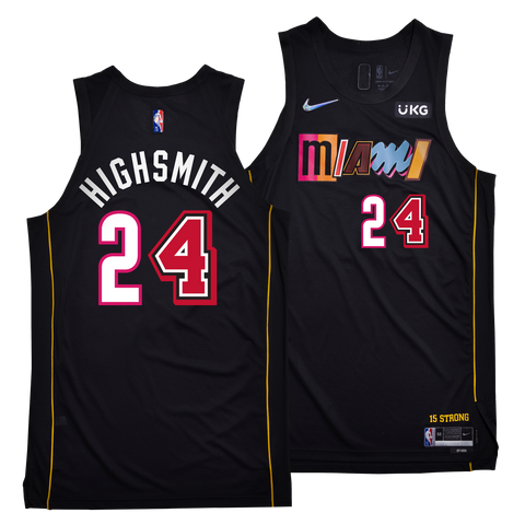 Haywood Highsmith Nike Miami HEAT Mashup Swingman Jersey - Player's Choice