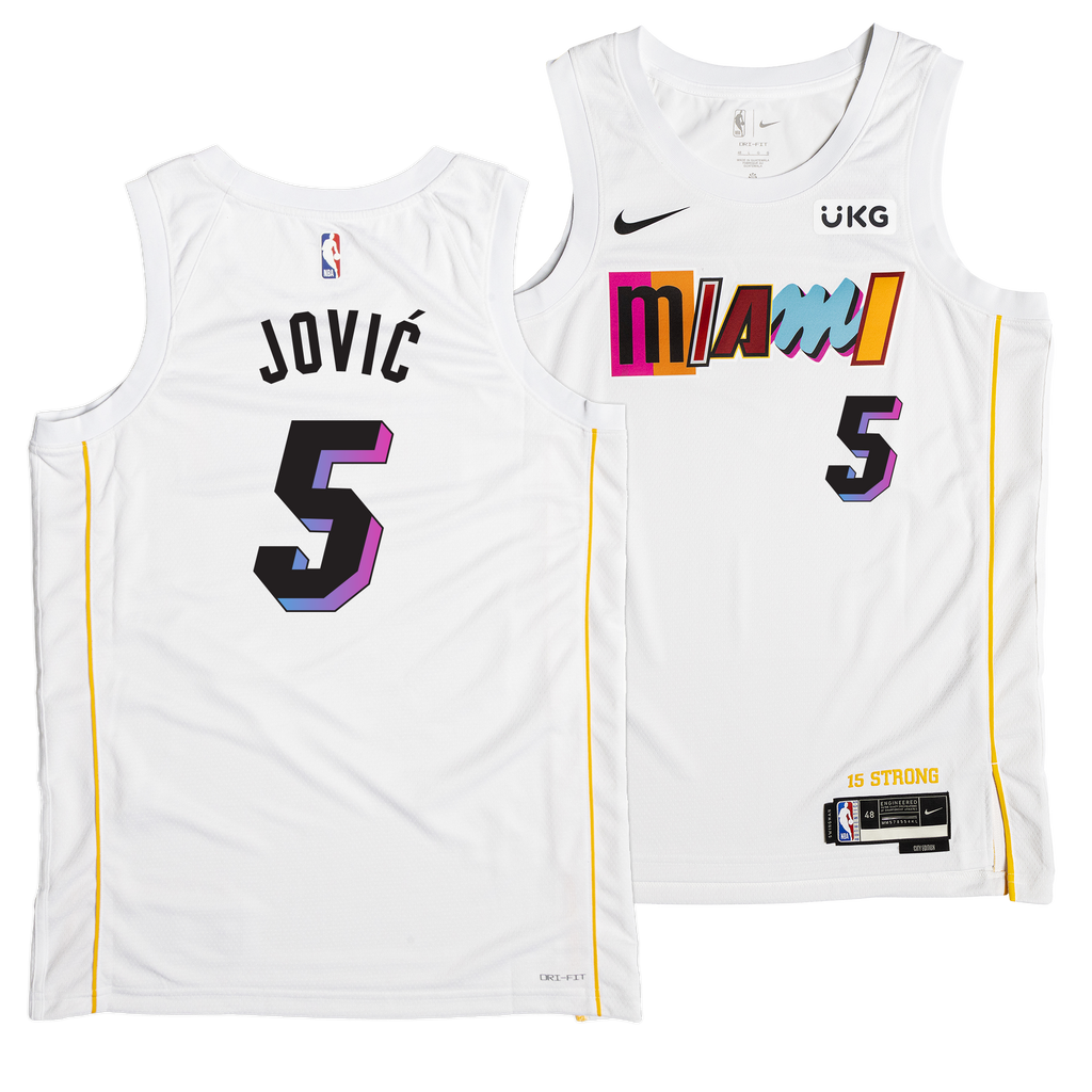 Nikola Jović Nike Miami Mashup Vol. 2 Swingman Jersey - Player's Choice MENS JERSEYS NIKE    - featured image