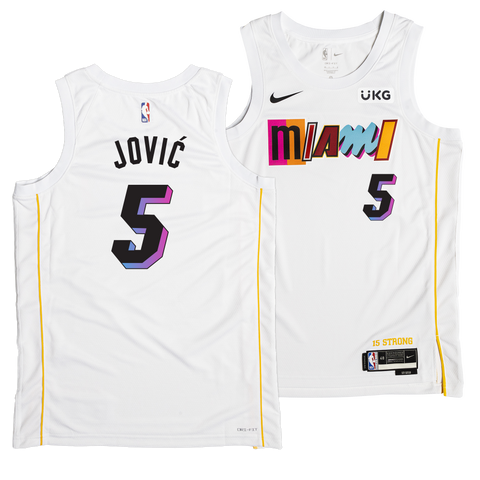 Nikola Jović Nike Miami Mashup Vol. 2 Youth Swingman Jersey - Player's Choice