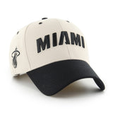 '47 Brand Miami HEAT Lunar Script Dad Hat - 3