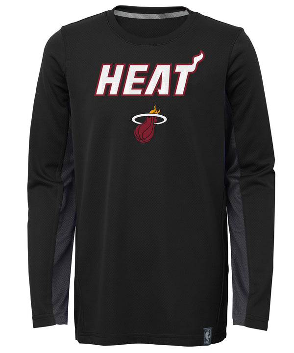 Miami HEAT Youth Long Sleeve Shooter Tee Youth Long Sleeve Tee Outerstuff