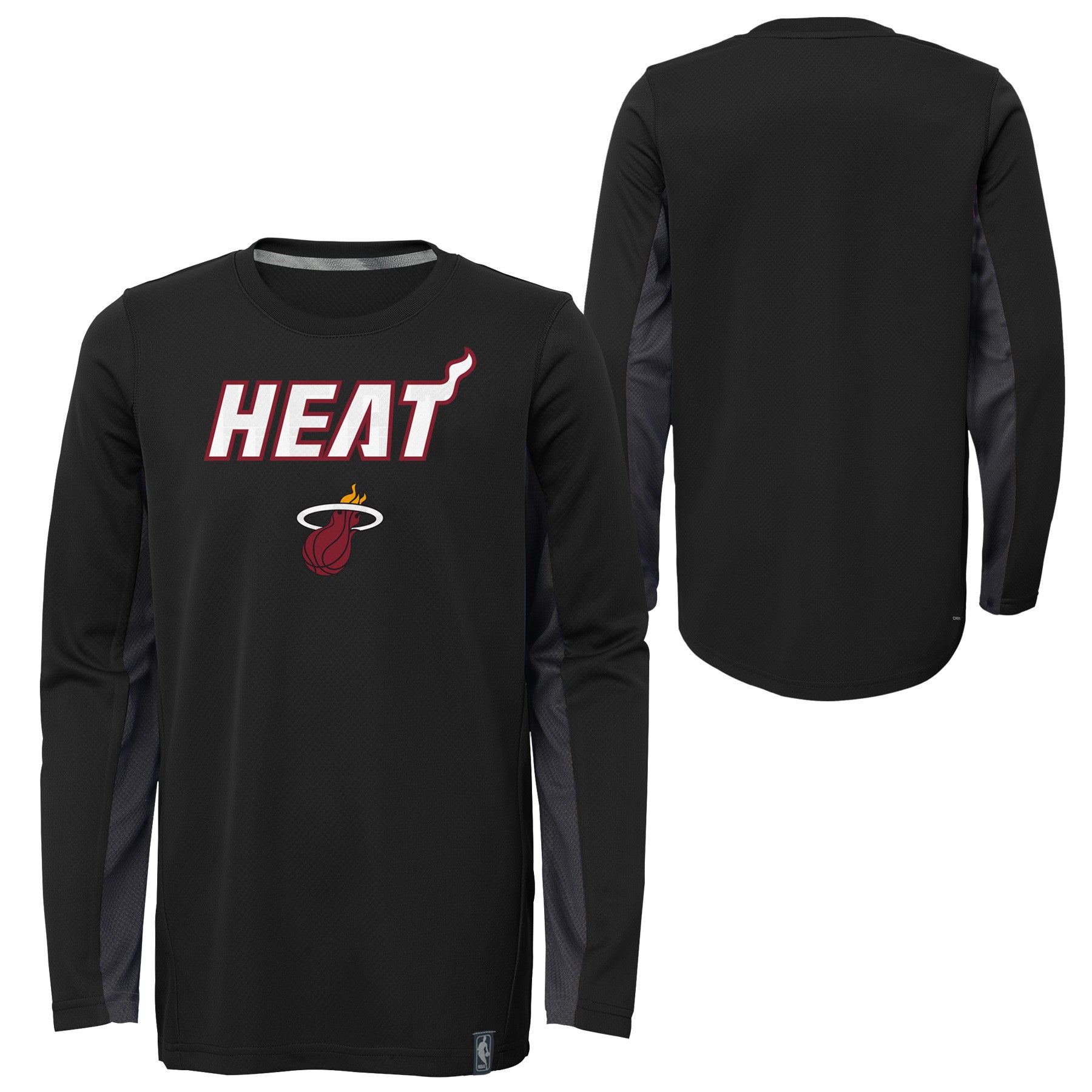 Miami HEAT Youth Long Sleeve Shooter Tee Youth Long Sleeve Tee Outerstuff