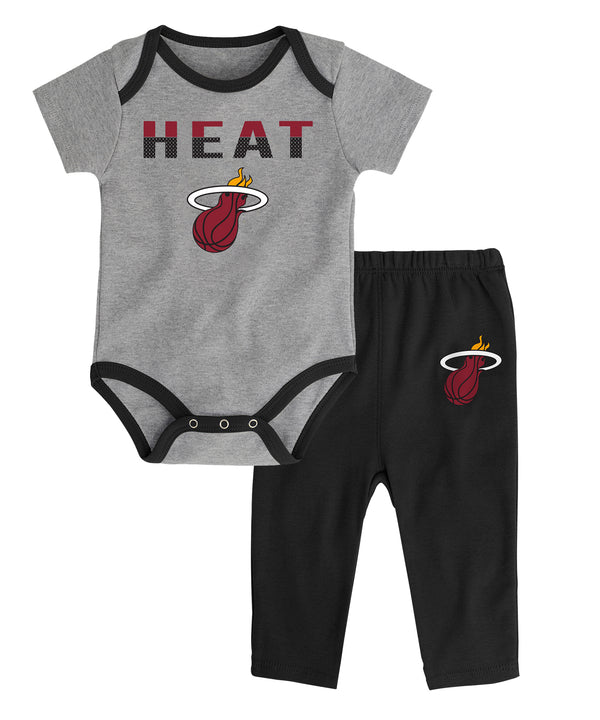 Miami HEAT Point Guard Pant Set Newborn Set Outerstuff