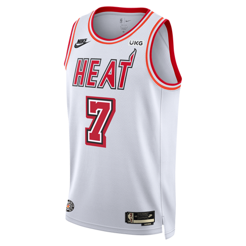 Kyle Lowry Nike Jersey Miami Heat 75th Anniversary Diamond Logo Mashup 🔥
