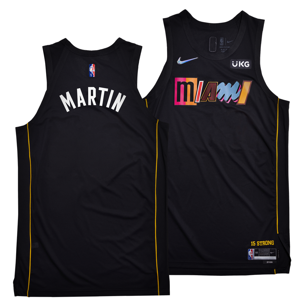 Caleb Martin Nike Miami HEAT Mashup Youth Swingman Jersey - Custom Number Style - featured image