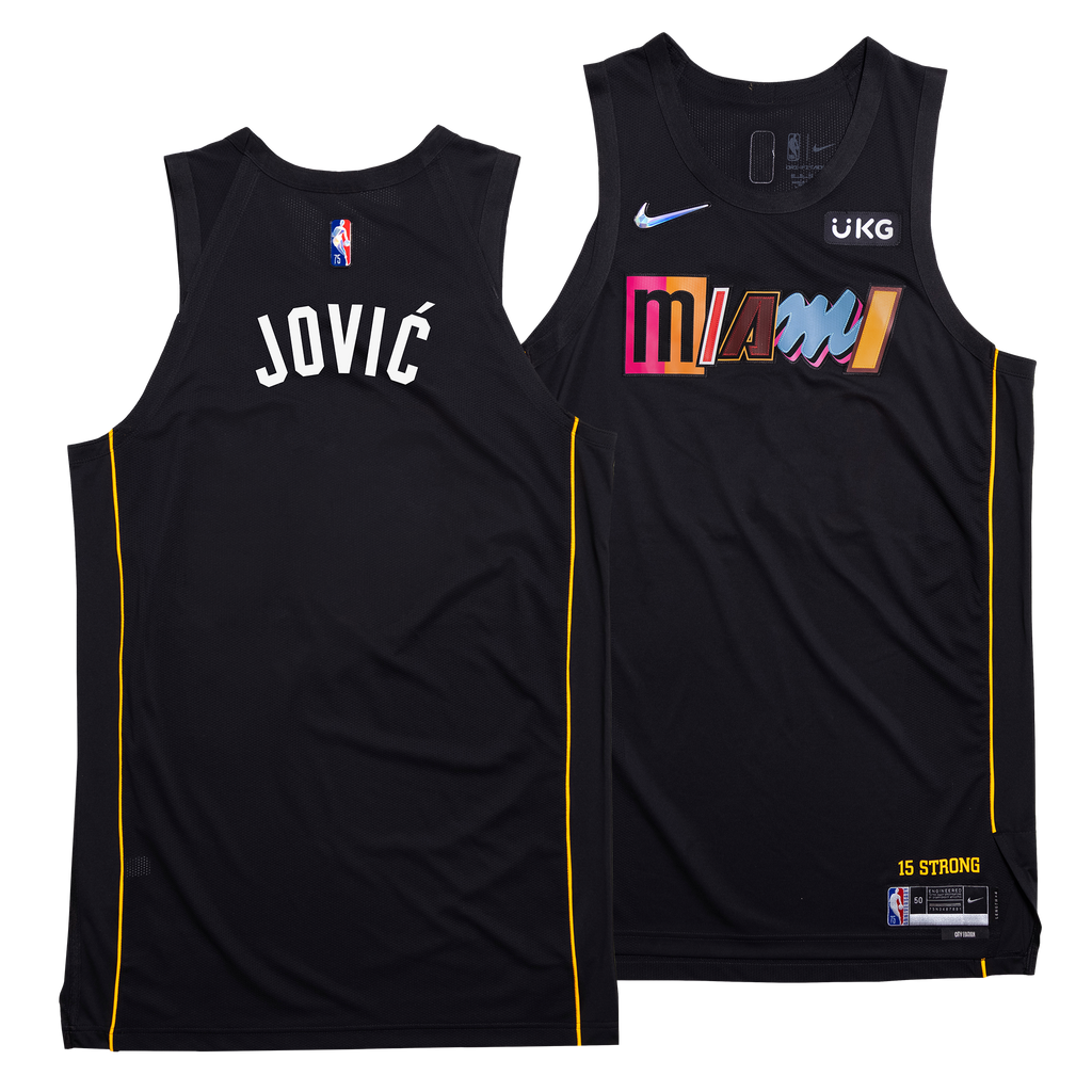 Nikola Jović Nike Miami HEAT Mashup Swingman Jersey - Custom Number Style MENS JERSEYS NIKE    - featured image
