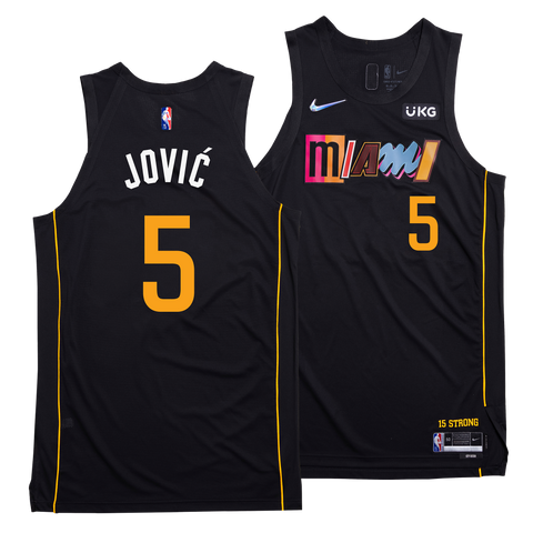 Nikola Jović Nike Miami HEAT Mashup Swingman Jersey - Player's Choice