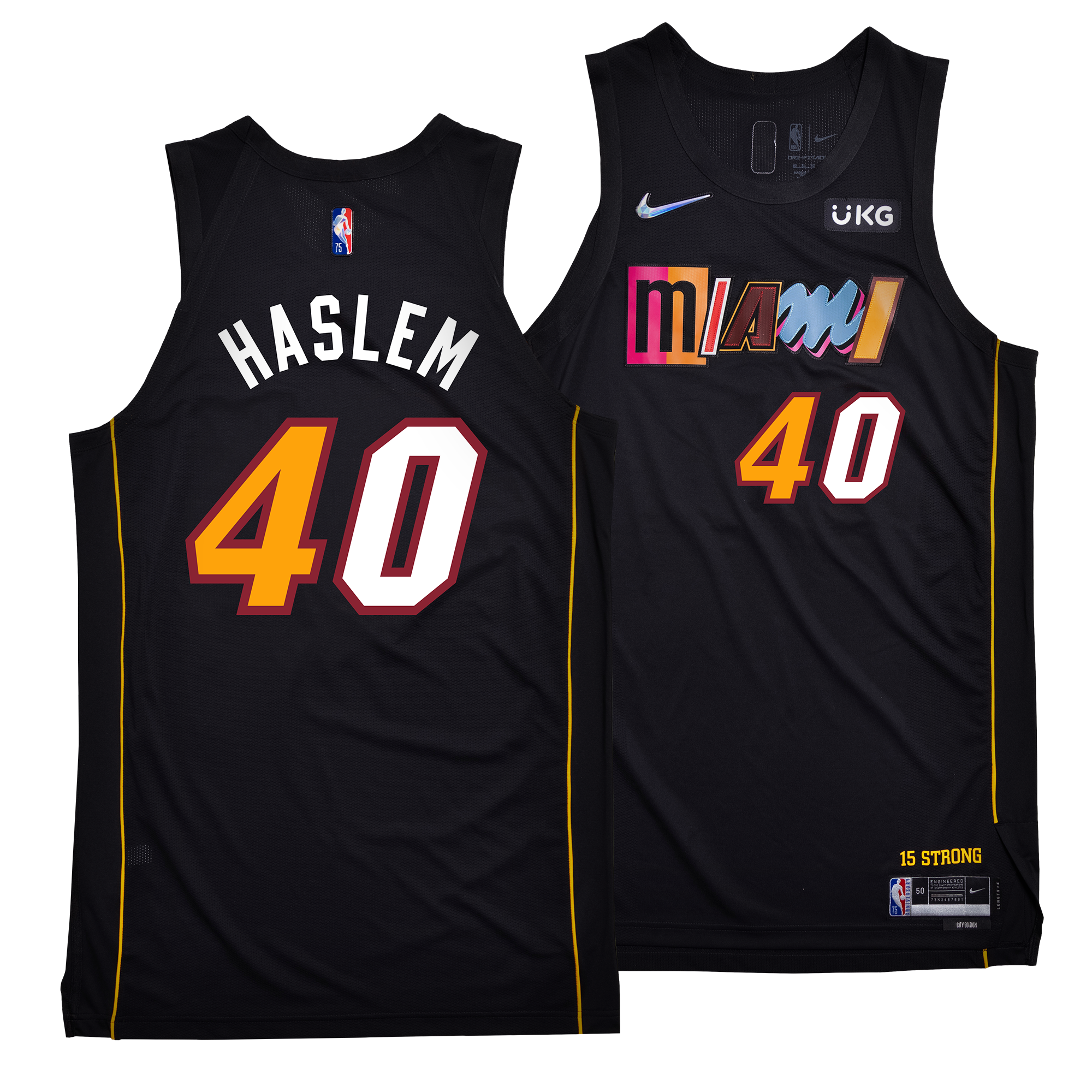 Udonis Haslem - Miami Heat - 2018-19 Season - Game-Worn Pink Earned Edition  Jersey - Dressed, Did Not Play