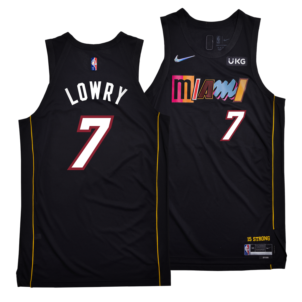 Kyle Lowry Nike Miami Heat Mashup Swingman Jersey - Player's Choice - featured image