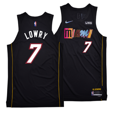Kyle Lowry Nike Miami Heat Mashup Swingman Jersey - Player's Choice