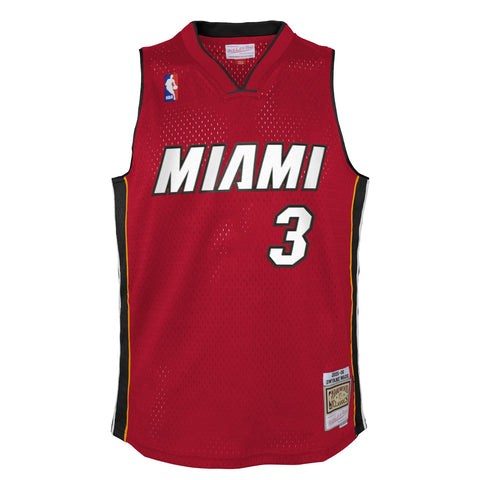 adidas, Shirts, Adidas Nba Dwayne Wade Miami Heat Blackout Jersey Size  Medium