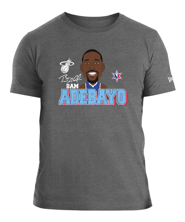 Bam Adebayo New ERA All-Star Tee Men Tees 5TH AND OCEAN   