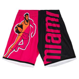 Court Culture X Mitchell and Ness Floridians Color Block Shorts - 4