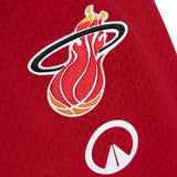 UNKNWN X Mitchell and Ness X Miami HEAT My Towns Red Fashion Shorts - 5