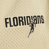 Mitchell and Ness Miami Floridians Khaki Shorts - 3