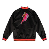 Court Culture X Mitchell and Ness Floridians Black Satin Jacket - 7