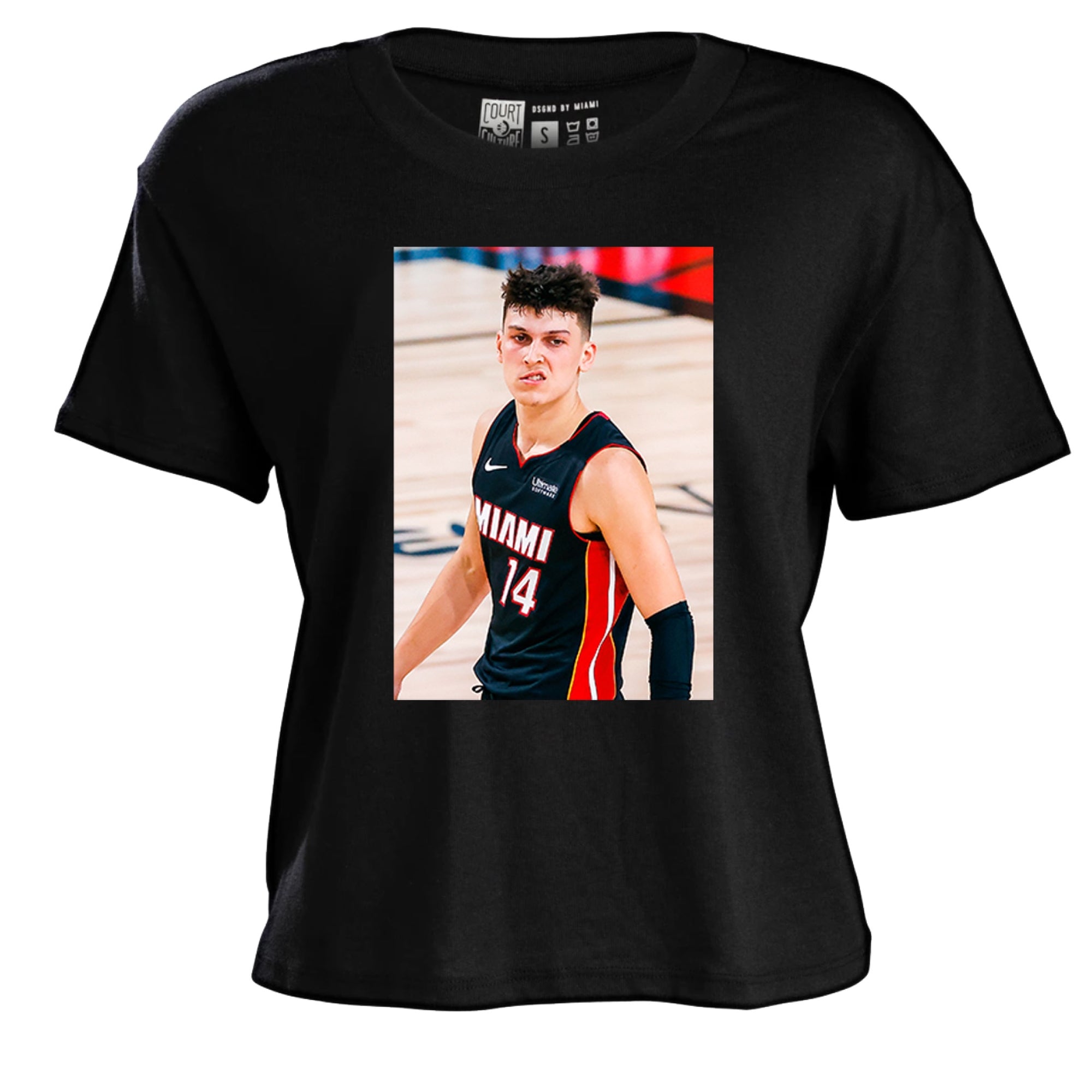 Court Culture Tyler Herro Snarl Women's Crop Tee WOMENS TEES COURT CULTURE   