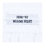 Mitchell & Ness Miami HEAT Swingman Shorts White - 3
