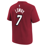 Kyle Lowry Nike Statement Red Name & Number Youth Tee - 2
