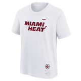 Nike Miami HEAT Essential Wordmark Youth Tee - 1
