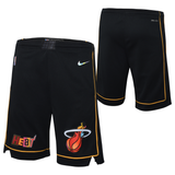 Nike Miami HEAT Mashup Youth Swingman Shorts - 2