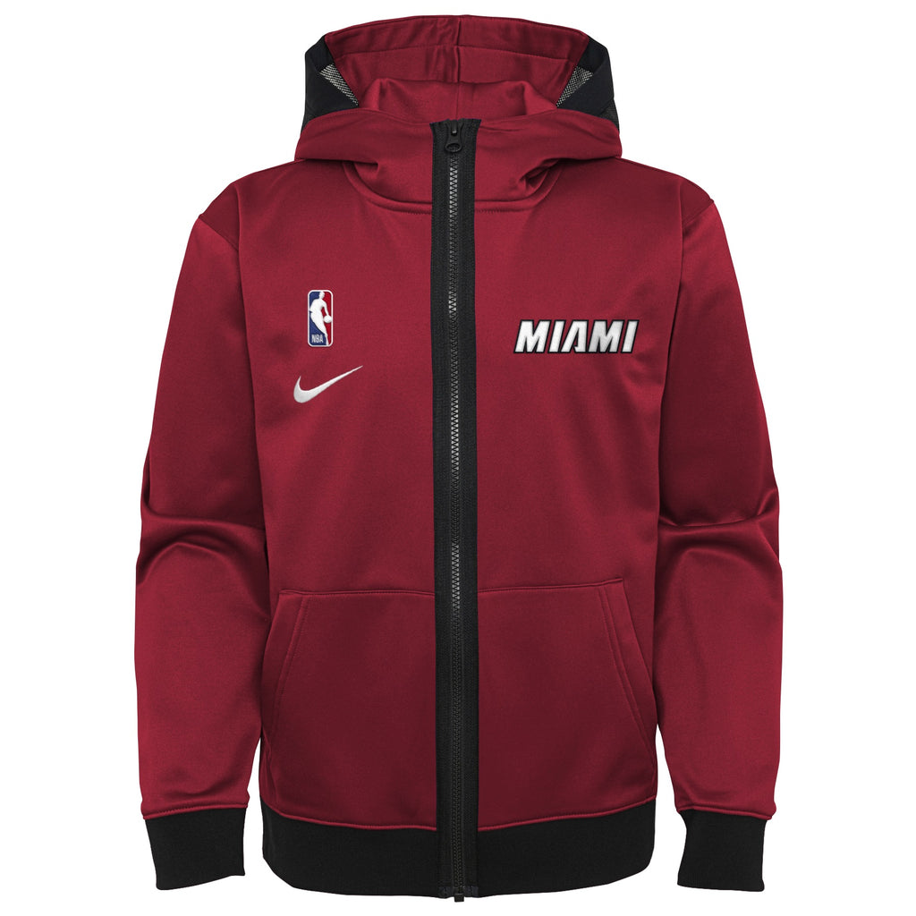Nike Miami HEAT Statement Red Showtime Youth Hoodie - featured image