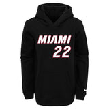 Jimmy Butler Nike Icon Black Name and Number Youth Hoodie - 1