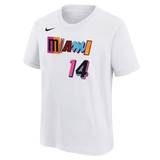 Tyler Herro Nike Miami Mashup Vol. 2 Name & Number Youth Tee - 1
