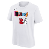 Jimmy Butler Nike Miami Mashup Vol. 2 Name & Number Youth Tee - 1