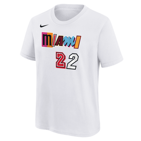 Jimmy Butler Nike Miami Mashup Vol. 2 Name & Number Youth Tee