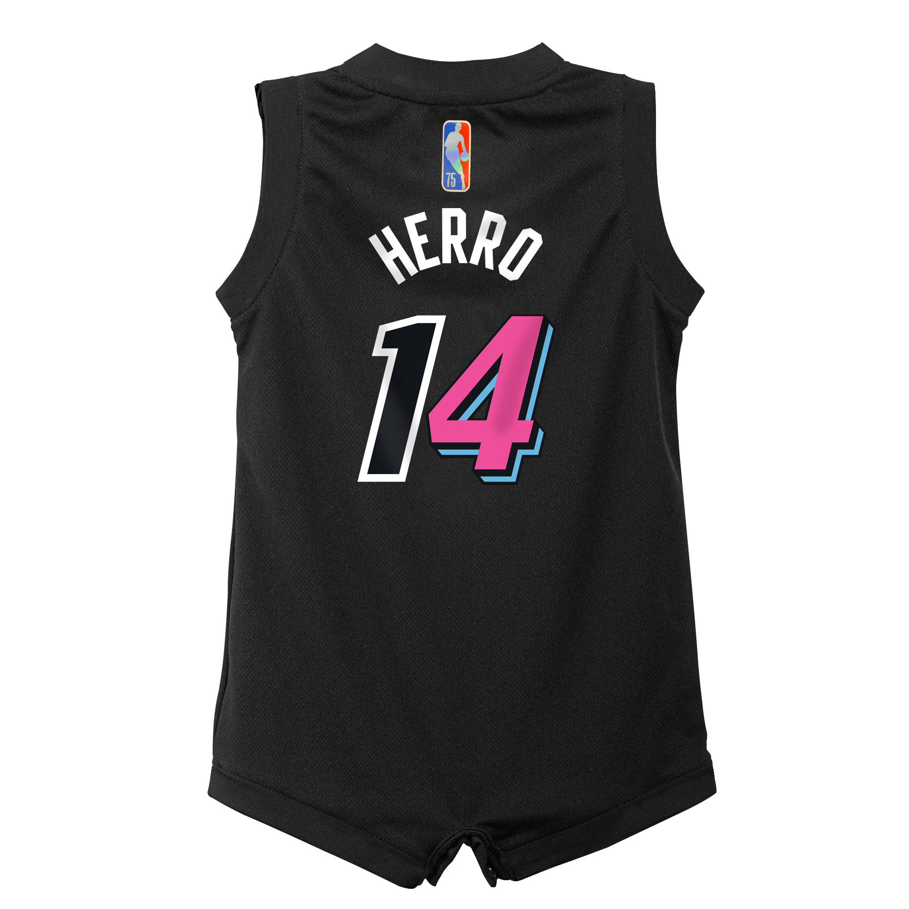 Tyler Herro Nike Miami HEAT Mashup Onesie Jersey Infant Jersey Nike   